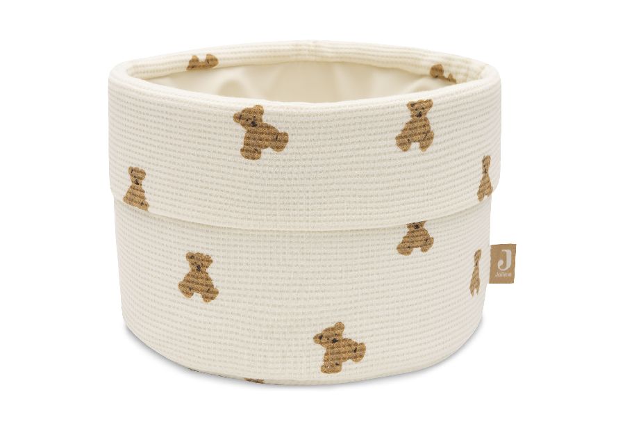 Mand voor was- en verzorgingstafels Jollein | Mini Teddy Bear