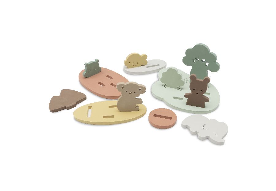 Badfiguur Jollein Badspeelset Foam | Kangaroots