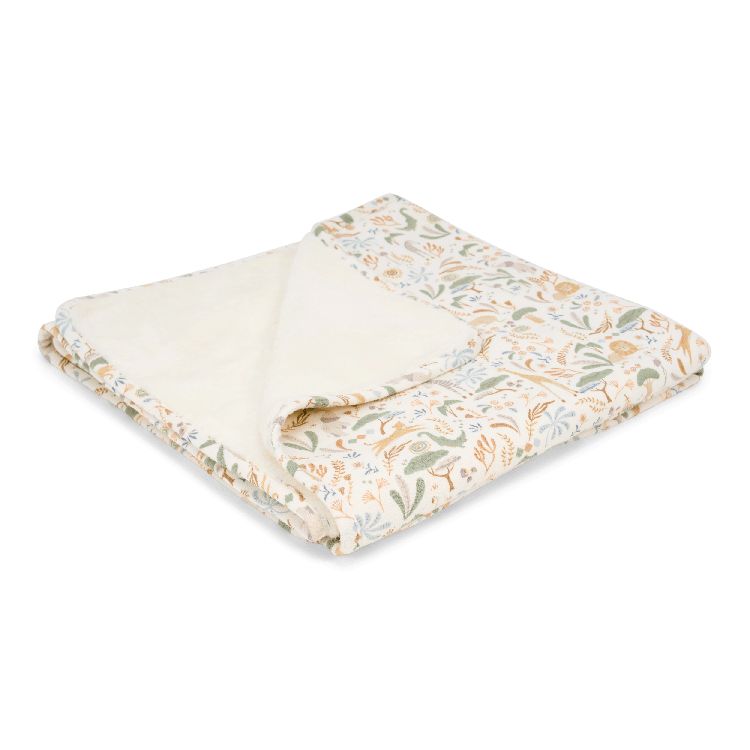 Deken Little Dutch Ledikantendeken - Fleece, geschikt voor babybed 60x120/babybed 70x140 | Safari Friends