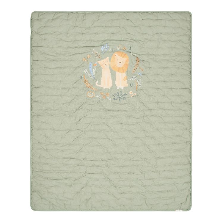 Deken Little Dutch Ledikantendeken, geschikt voor babybed 60x120/babybed 70x140 | Safari Friends