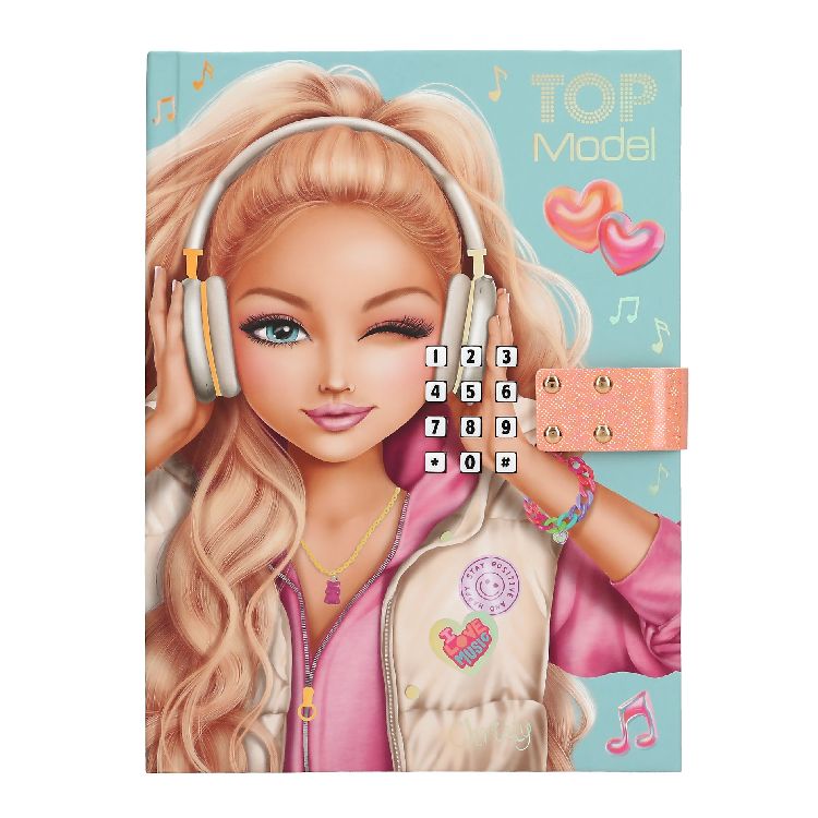 DAGBOEK TopModel, met code en geluid, Music