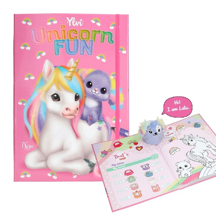 KLEURBOEK Ylvi, Unicorn Fun