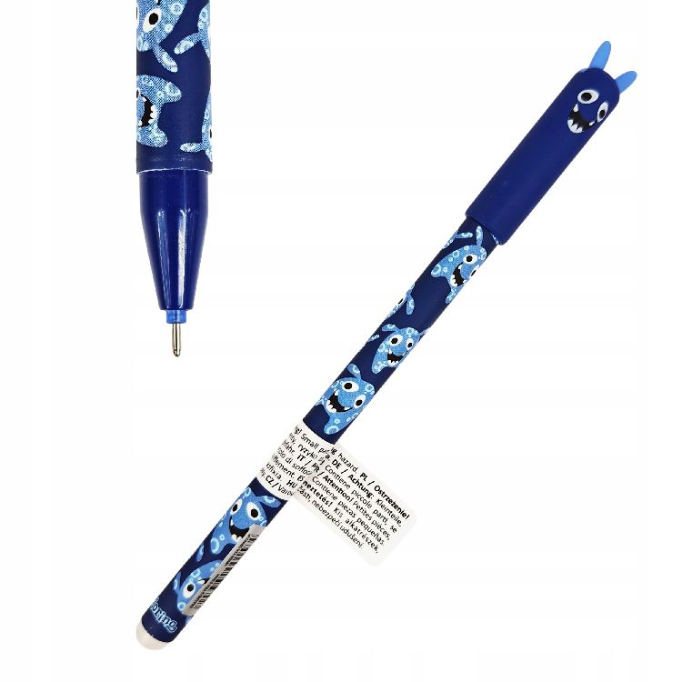 Balpen Lannoo Graphics Erasable Pens - Monsters, gel