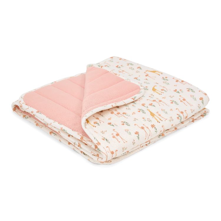 Deken Little Dutch Ledikantendeken, geschikt voor babybed 60x120/babybed 70x140 | Safari Friends