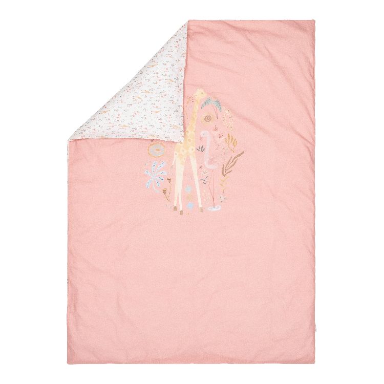 Donsovertrek Little Dutch Ledikant Dekbedovertrek, geschikt voor babybed 60x120/babybed 70x140 | Safari Friends
