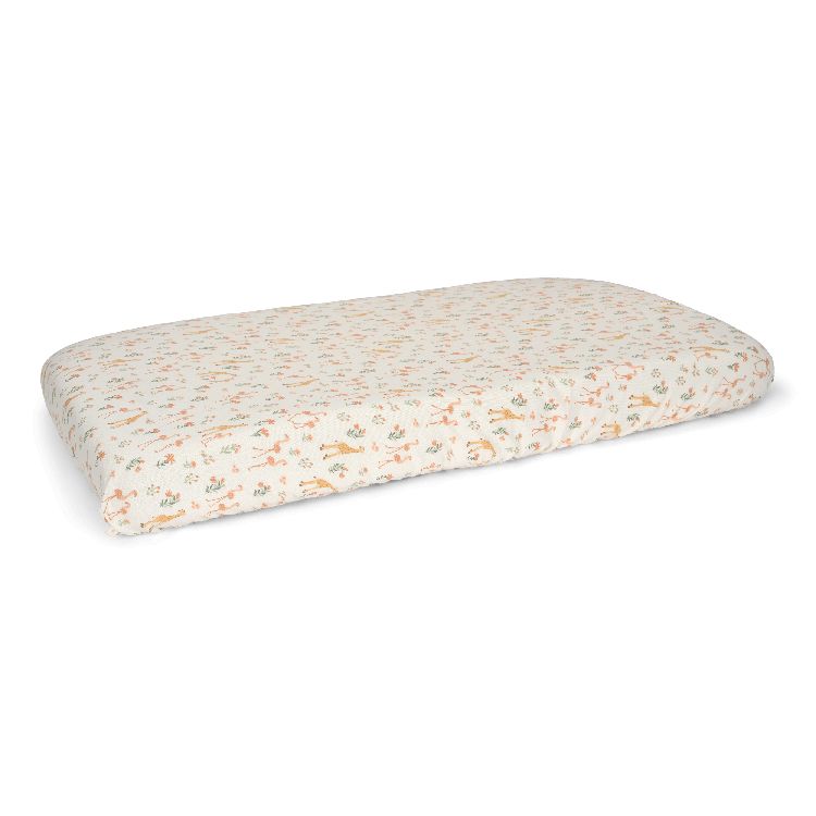 Hoeslaken Little Dutch, geschikt voor babybed 60x120 | Safari Friends