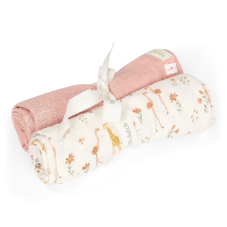 Tetra doek Little Dutch Swaddle | Safari Friends