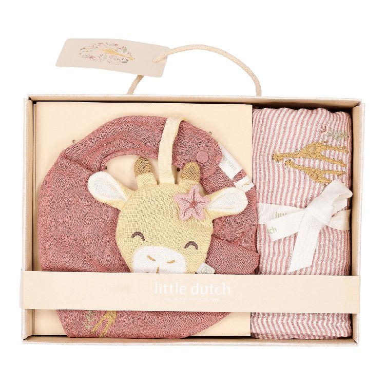 Cadeauset Little Dutch Geschenkdoos | Safari Friends