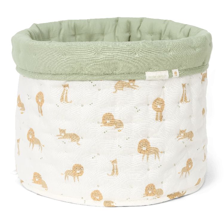 Verzorgingsmand Little Dutch Opbergmand Medium | Safari Friends