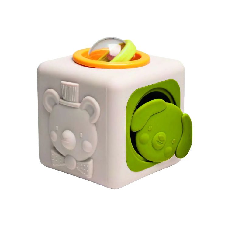 Stevige activiteitenkubus Taf Toys Peek & Play Cube