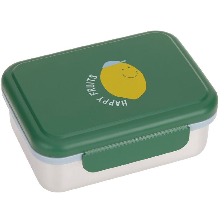 Brooddoos Laessig Bento Lunchbox | Happy Fruits Lemon
