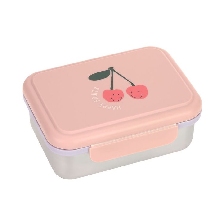 Brooddoos Laessig Bento Lunchbox | Happy Fruits Cherry
