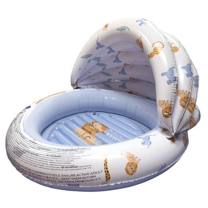 Zwembad Swim Essentials, Wild Life canopy children's pool
