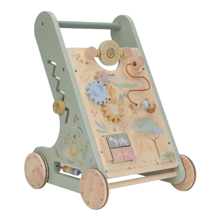 Loophulp Little Dutch Activiteiten loopwagen | Safari Friends