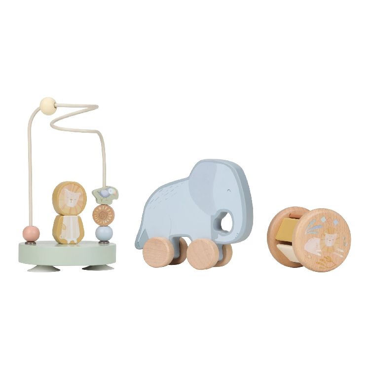 Cadeauset Little Dutch Giftset | Safari Friends