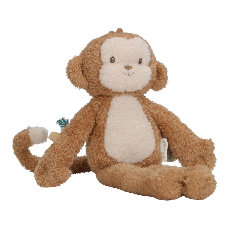 Knuffel Little Dutch, Aap 30cm | Safari Friends