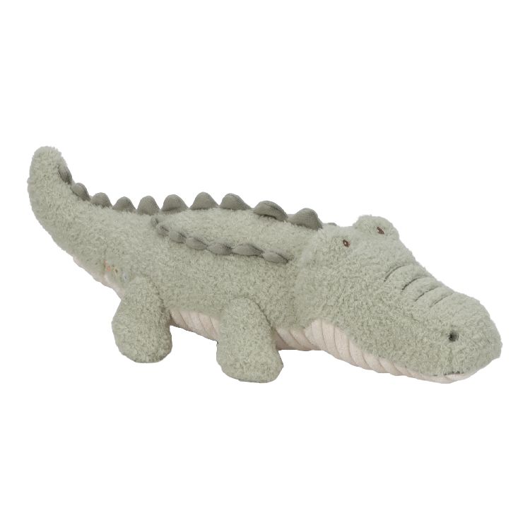 Knuffel Little Dutch, Krokodil 40cm | Safari Friends