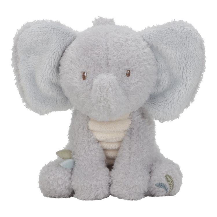 Knuffel Little Dutch, Olifant 17cm | Safari Friends