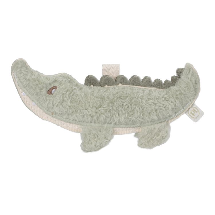 Textiel figuur Little Dutch Slinger Ornament Krokodil | Vlaggenlijn/Safari Friends