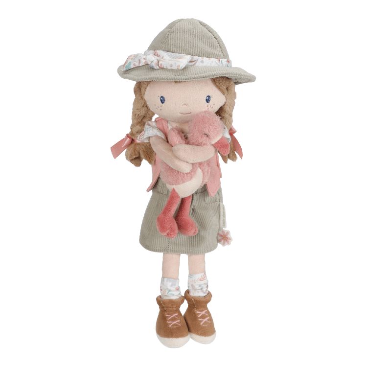 Pop Little Dutch Knuffelpop Rosa | Safari Friends