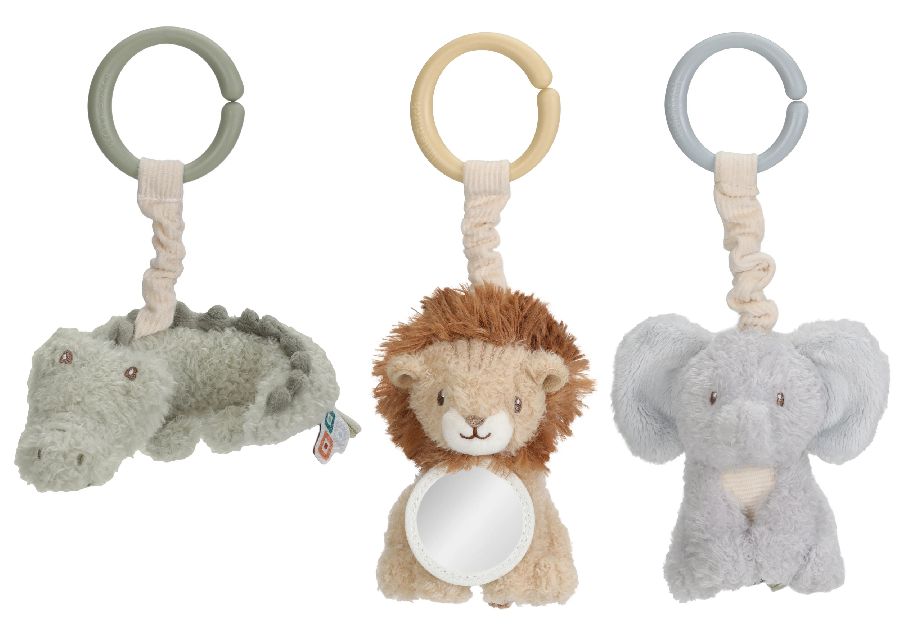 Speelfiguur Little Dutch Activiteitenhanger Set | Safari Friends