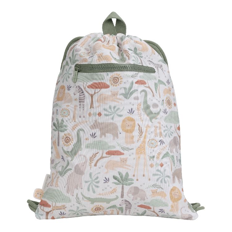 Turnzak Little Dutch Gymtas | Safari Friends