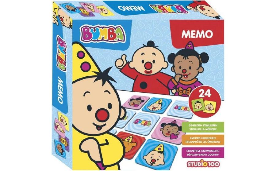 Gezelschapsspel Bumba Memo Emoties | Bumba Speelplezier