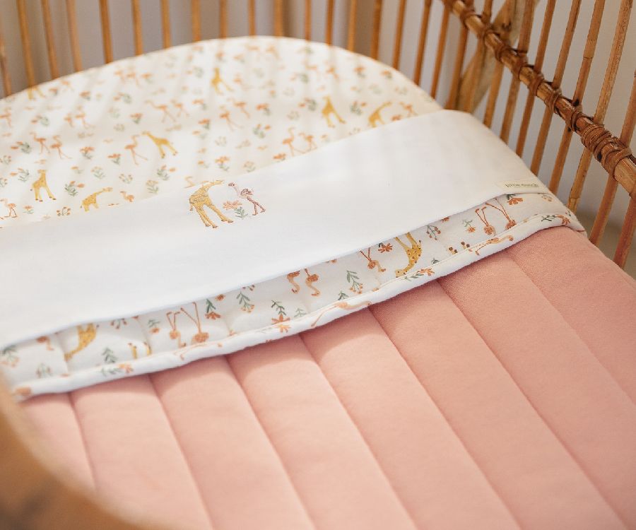 Deken Little Dutch Ledikantendeken, geschikt voor babybed 60x120/babybed 70x140 | Safari Friends