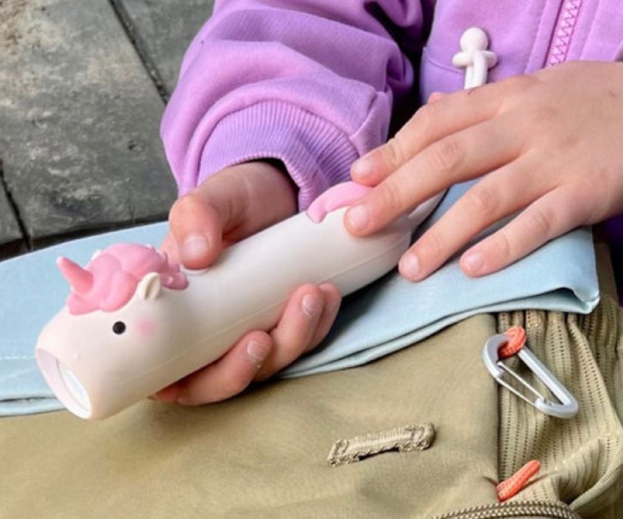 Nachtlamp Rabbit & Friends Silicone Zaklamp