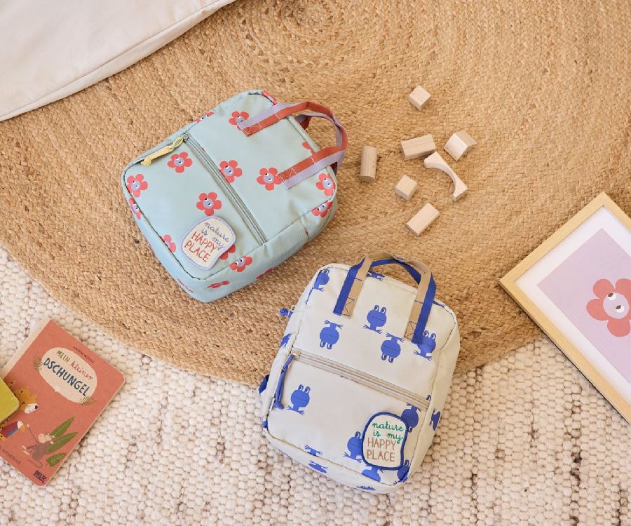 Rugzak Laessig Mini Square Backpack | Happy Trails Flower School
