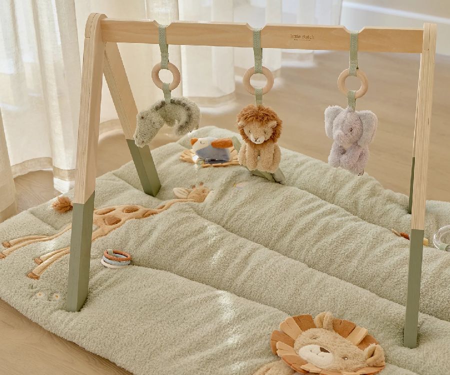 Speelboog met speeltje Little Dutch Babygym | Safari Friends
