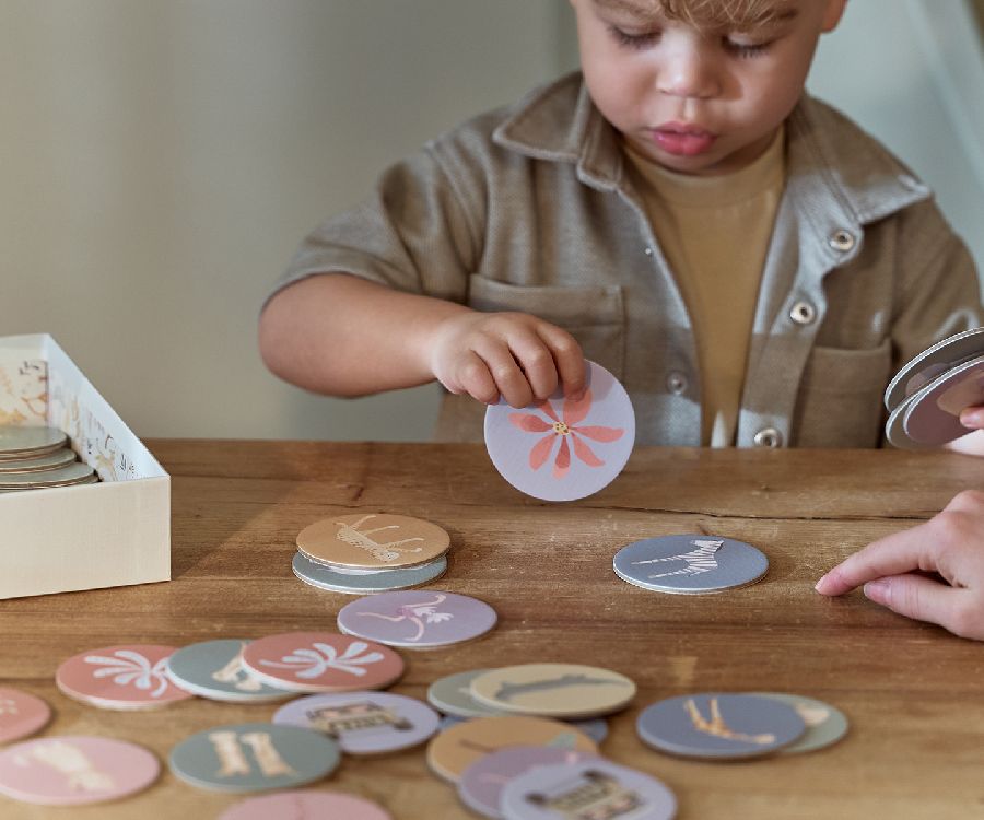 Gezelschapsspel Little Dutch Memo | Safari Friends
