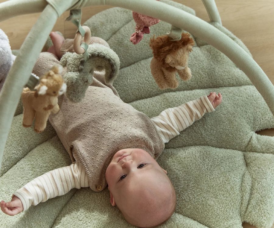 Speeltapijt met speelboog Little Dutch Speelkleed Met Boog | Safari Friends