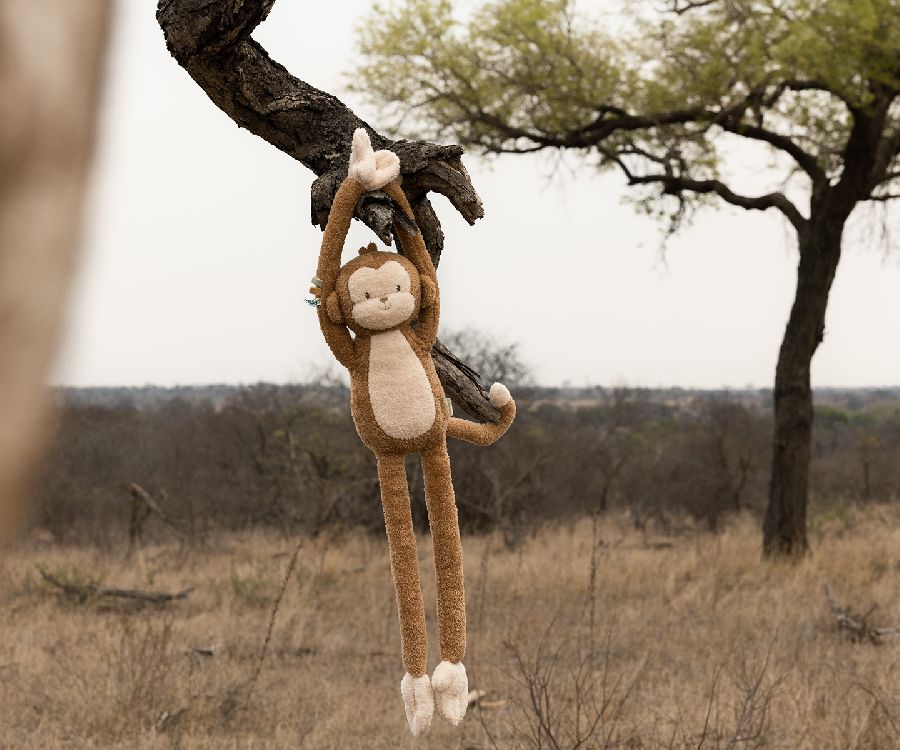 Knuffel Little Dutch, Slungel Aap XL | Safari Friends