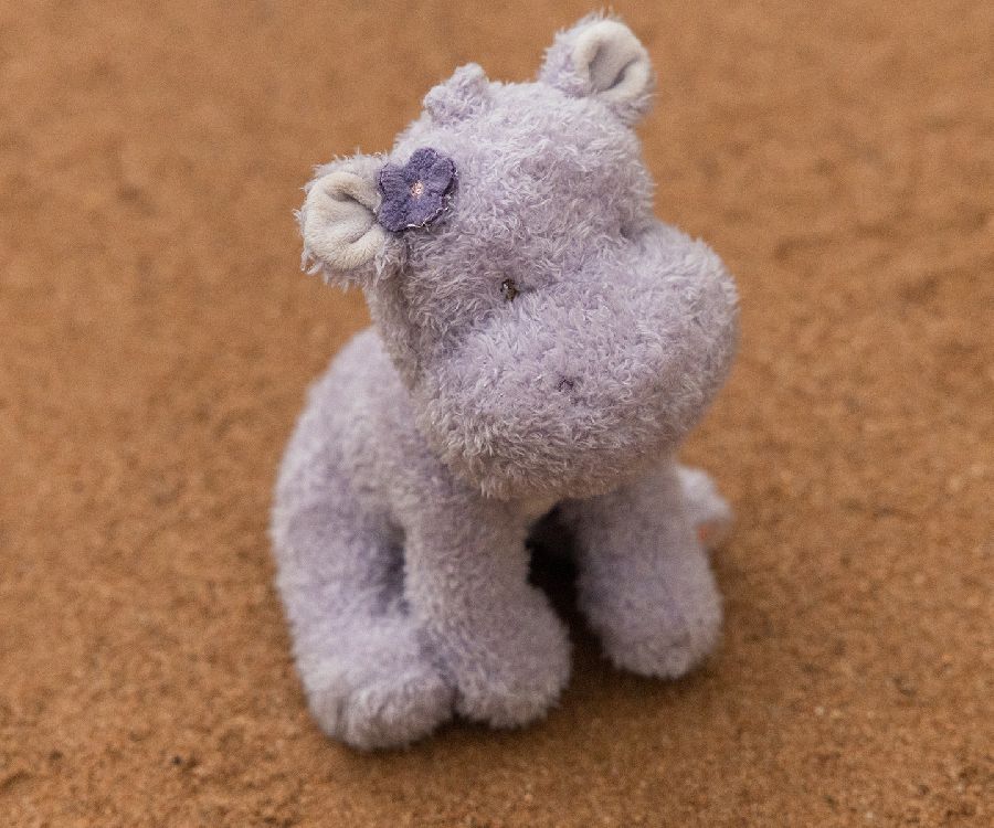 Knuffel Little Dutch, Nijlpaard 17cm | Safari Friends