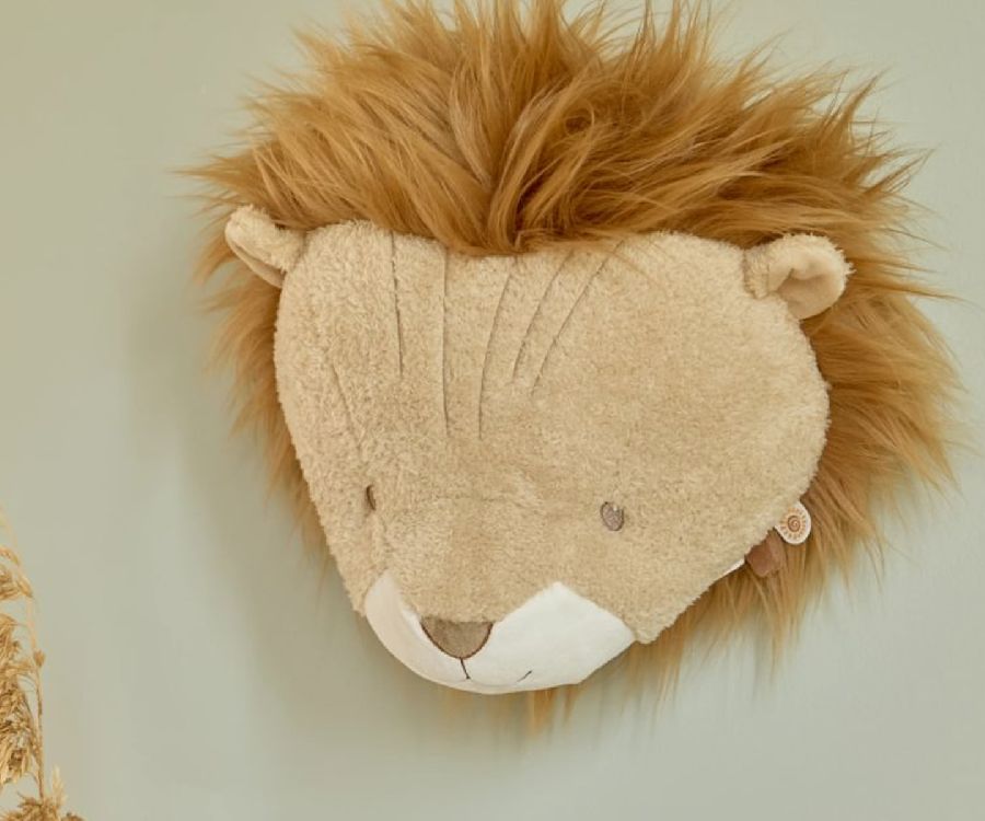 Muurdecoratie Little Dutch Wanddecoratie Leeuw | Safari Friends