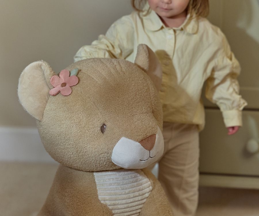 Knuffel Little Dutch, Leeuwin 60cm | Safari Friends