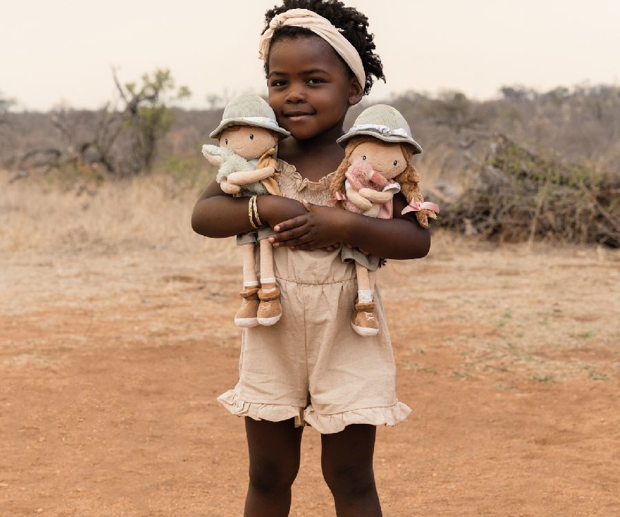 Pop Little Dutch Knuffelpop Jim | Safari Friends