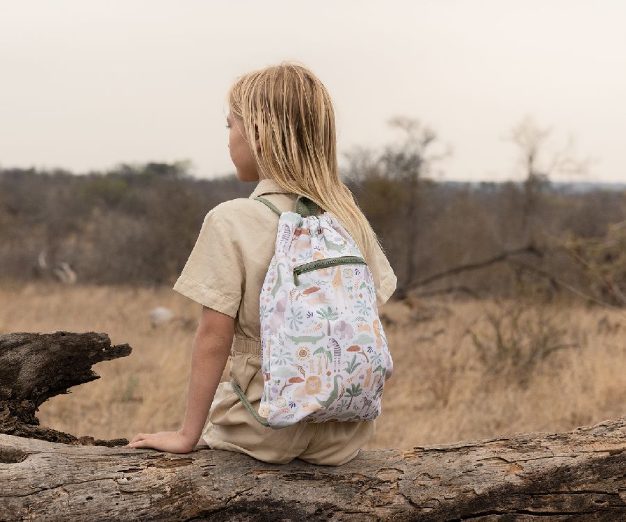 Turnzak Little Dutch Gymtas | Safari Friends