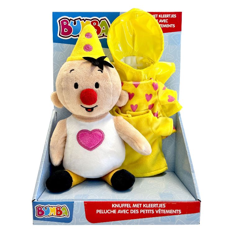 Knuffel Bumba, Pluche met kleertjes | Bumba Knuffelt
