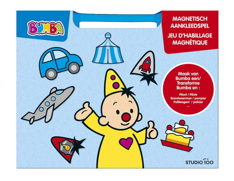Magnetisch speelbord Bumba Magnetisch Aankleedspel - Beroepen | Bumba Speelplezier