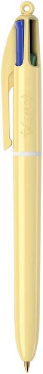 Balpen Bic 4 Colours Pastel, standaard