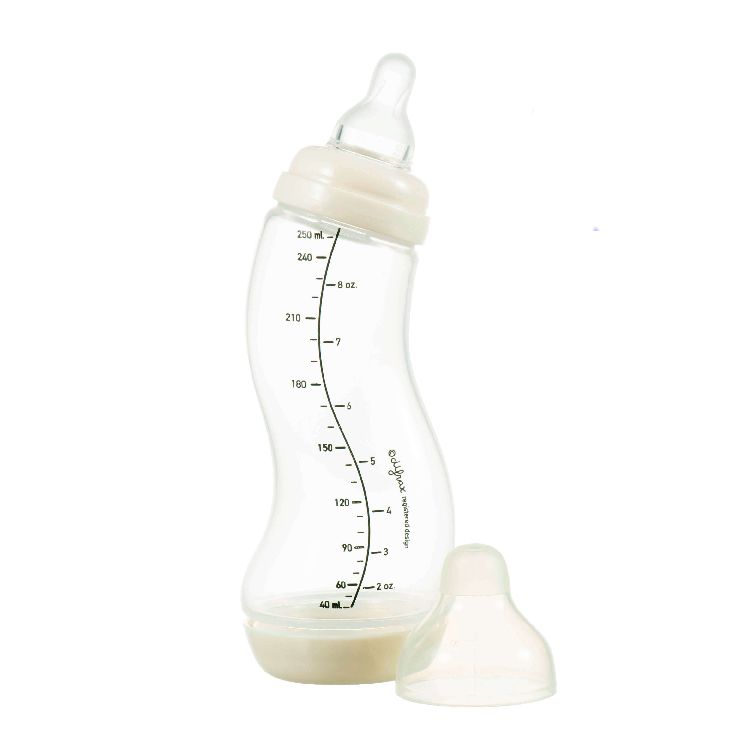 Fles Difrax, standaardfles/S-fles, 250 ml