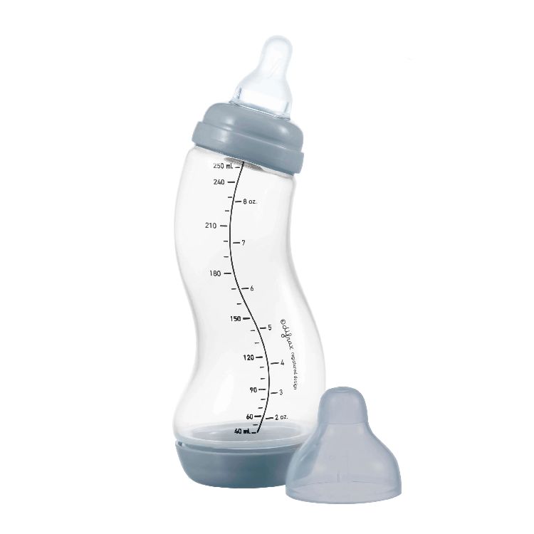 Fles Difrax, standaardfles/S-fles, 250 ml