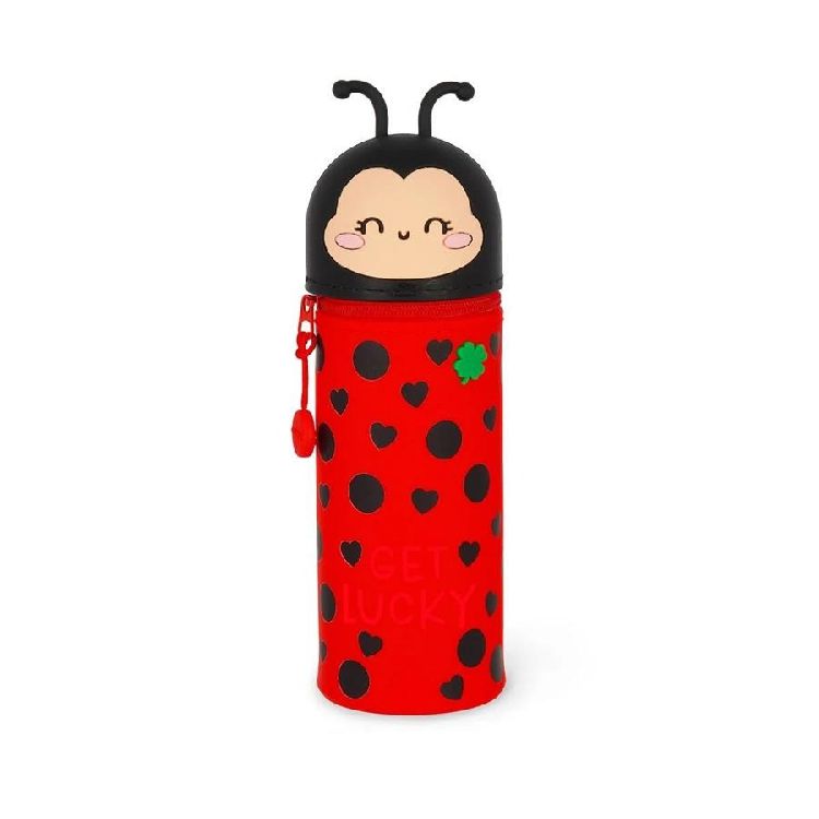 Pennenzak Legami Kawaii - Lady Bug, rond | Kawaii Pencil Case/Lady Bug