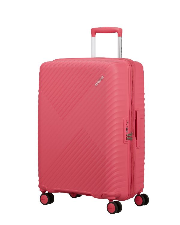 REISKOFFER 81L, Diablast, Spinner 68 pink glitch,47x68x31cm