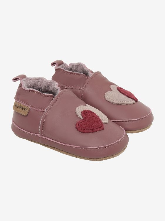 Schoenen ENFANT Leather Shoe Applique, parkschoentjes