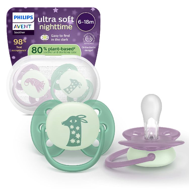 Fopspeen Philips Avent | Ultra Soft Night