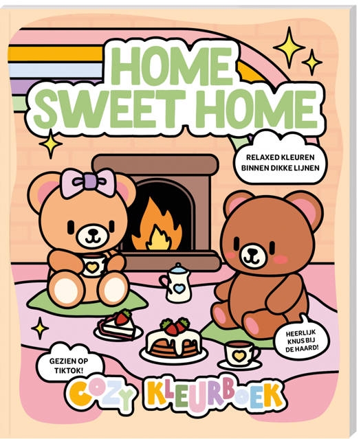 Kleurboek INTERSTAT Cozy Kleurboek - Home Sweet Home