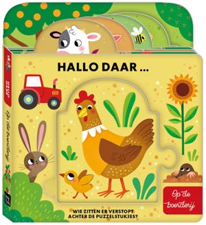 Interactief boek IMAGE BOOKS Hallo Daar.... Op de boerderij | puzzelboek